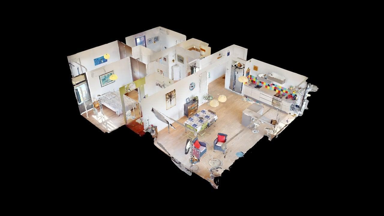 Appartement Carnon — visite virtuelle 3D Appartement à Carnon, front de mer