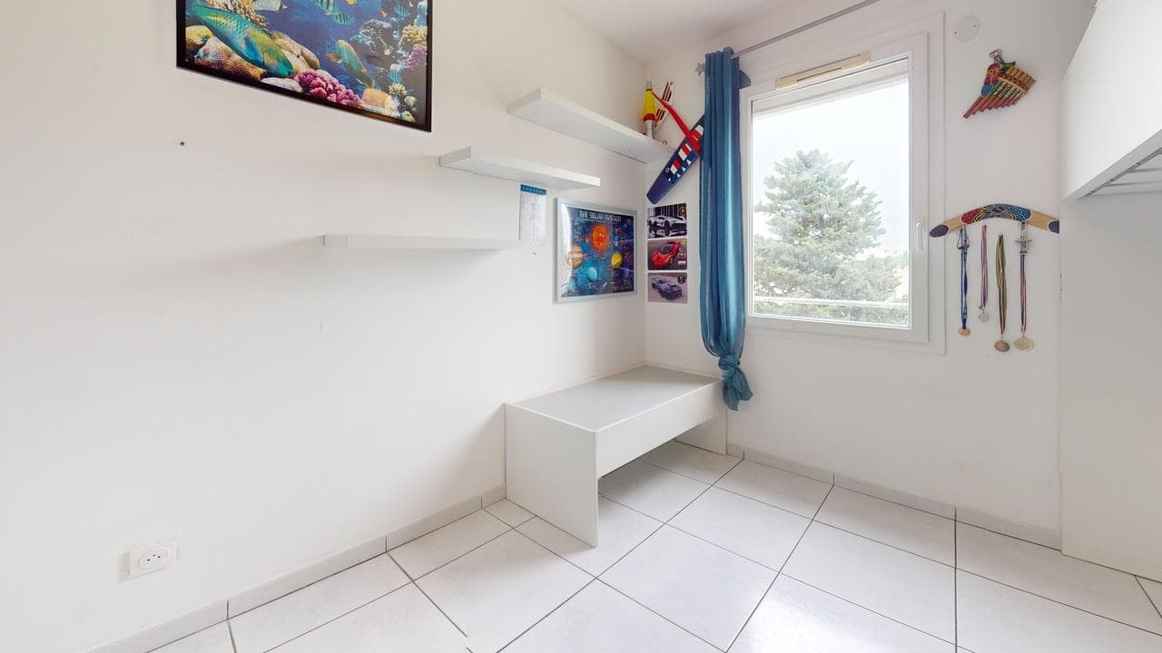 Maison mitoyenne de 95 m² avec jardin à Croix d'Argent, Montpellier — meublé — visite virtuelle 3D, photo 6