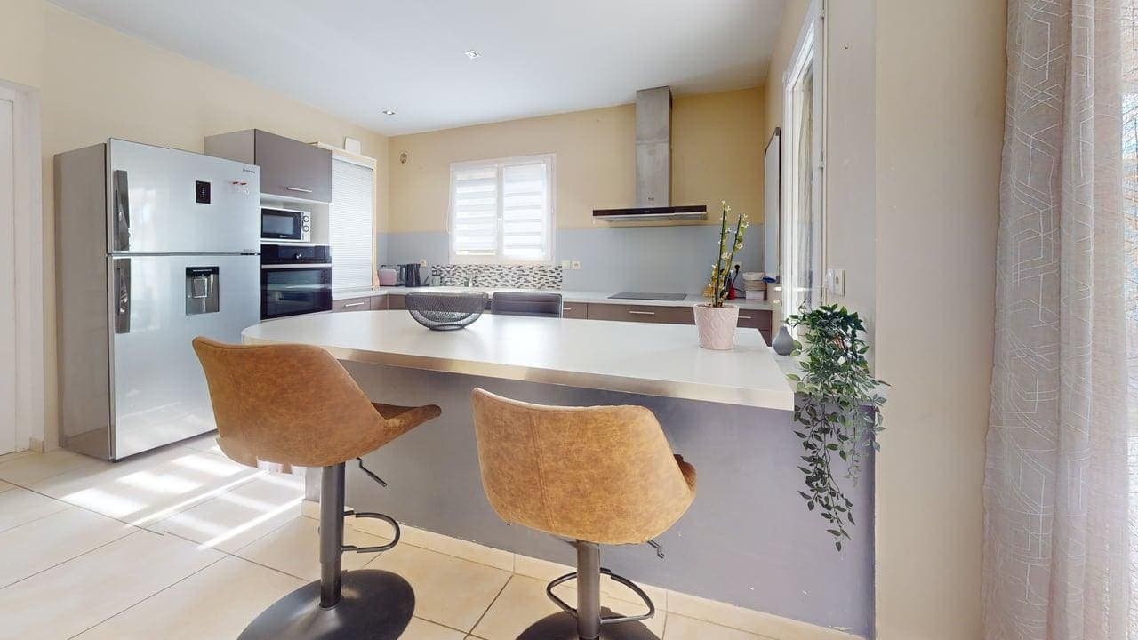 Maison familiale de 160 m² avec piscine à Villeneuve-lès-Maguelone — meublé — visite virtuelle 3D, photo 3